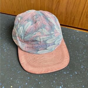 Lower Park Patterned Purple/Pink/Blue 5-Panel Hat